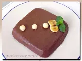 Receta Semifrio de chocolate, platano y nueces de macadamia