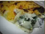Receta Espinacas gratinadas con jamón de york