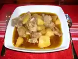Receta Patatas guisadas con cordero
