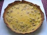 Receta Quiche vegana de calabaza, nueces y setas