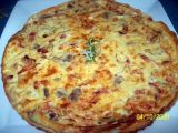 Receta Quiche de champiñones y queso de cabra