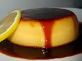 Receta Flan de limón en microondas