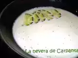 Receta Crema fria de pepino y menta