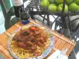 Receta Tallarin saltado criollo