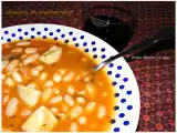 Receta Judías blancas con sepia (y calabaza)