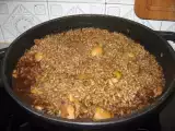 Receta Arroz oscuro...casi negro