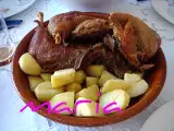 Receta Galo de curral de vila de cruces