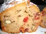 Receta Plum-cake especiado y con frutos rojos.