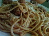 Receta Receta: spaghetti con albondigas