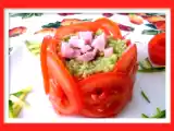 Receta Receta entrada de tomate y aguacate