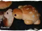 Receta Tortuga dulce y panecillos de pan dulce