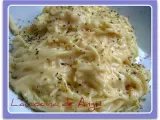 Receta Espaguetis con salsa de queso