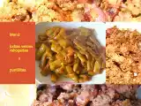 Receta Judias verdes y chipirones. menú rápido
