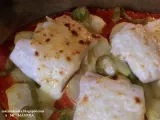 Receta Bacalao con tomate y patatas panadera