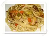 Receta Tallarines orientales