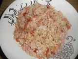 Receta Ensalada de arroz con cogote de bonito del norte