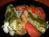 Receta Timbal de bacalao al pesto