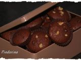 Receta Mini magdalenas de chocolate y nueces