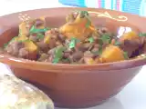 Receta Tajín de lentejas y calabaza