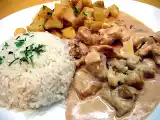 Receta Filete stroganoff
