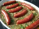 Receta Lentejas con salchichas
