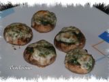 Receta Champiñones rellenos de espinacas