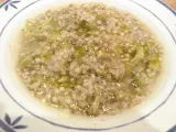 Receta Zuppa di farro con broccoli (sopa de trigo con brócoli)