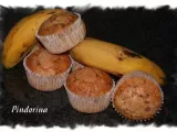 Receta Magdalenas de plátano y chocolate