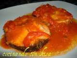 Receta Merluza en salsa de tomate