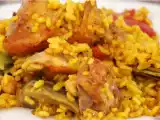 Receta Arroz con pollo y conejo al estilo mama