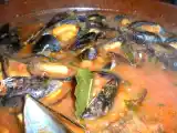 Receta Mejillones en salsa