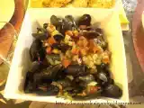 Receta Mejillones...mussels saute