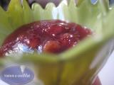 Receta Mermelada de ciruelas rojas con nueces