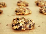 Receta Cookies de avena, plátano y chocolate