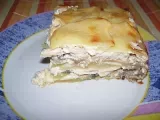 Receta Pastel de patata, seta y pollo