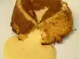 Receta Volcán de turrón