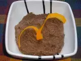 Receta Crema dulce de naranja y algarroba