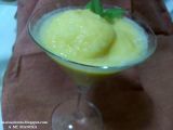 Receta Sorbete de mandarina al cava