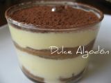 Receta Tiramisú individual