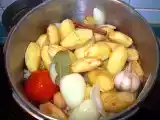 Receta Patatas de guarnición al moscatel