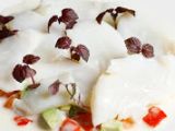 Receta Ensalada de bacalao en láminas