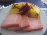 Receta Leberkäs o leberkäse. una especialidad de munich