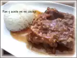 Receta Costillas de cerdo en salsa (superchef)