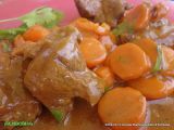 Receta Ternera soleada / boeuf-carottes