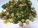 Receta Espinacas con garbanzos. paso a paso