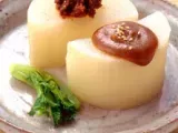 Receta Kabura furofuki - nabo con pollo