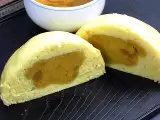 Receta Kabocha manju - pastelitos de calabaza