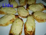 Receta Tostada de brandada de bacalao