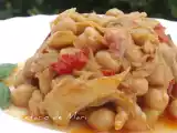 Receta Garbanzos con bacalao