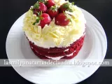 Receta Red velvet cake (tarta de terciopelo rojo)